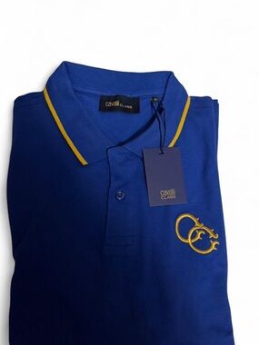 Cavalli Class Men’s Blue Polo